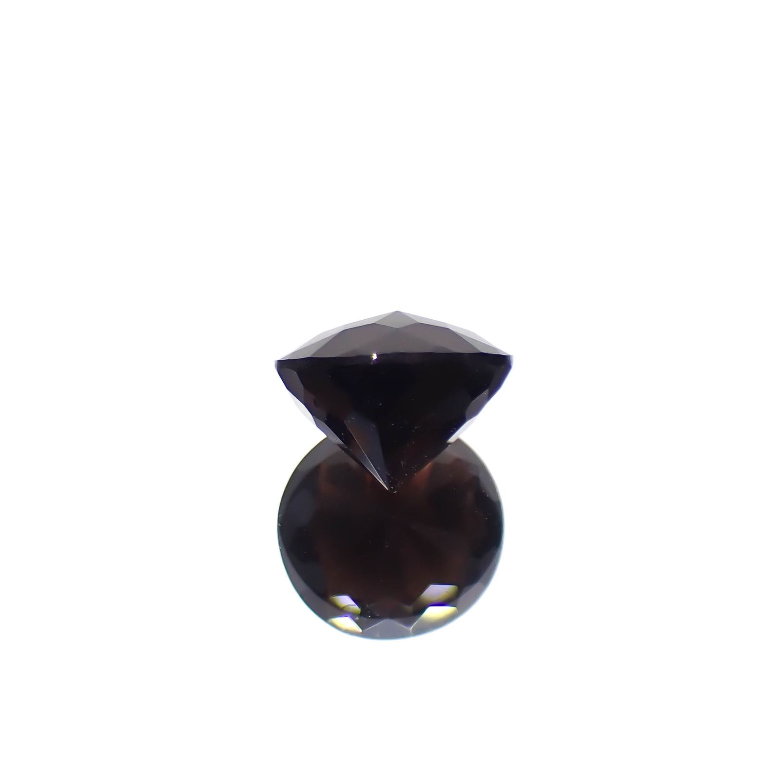 ◇カスタムカット◇モリオン チベット産 2.35ct[240427368]8.6x8.5mm前後