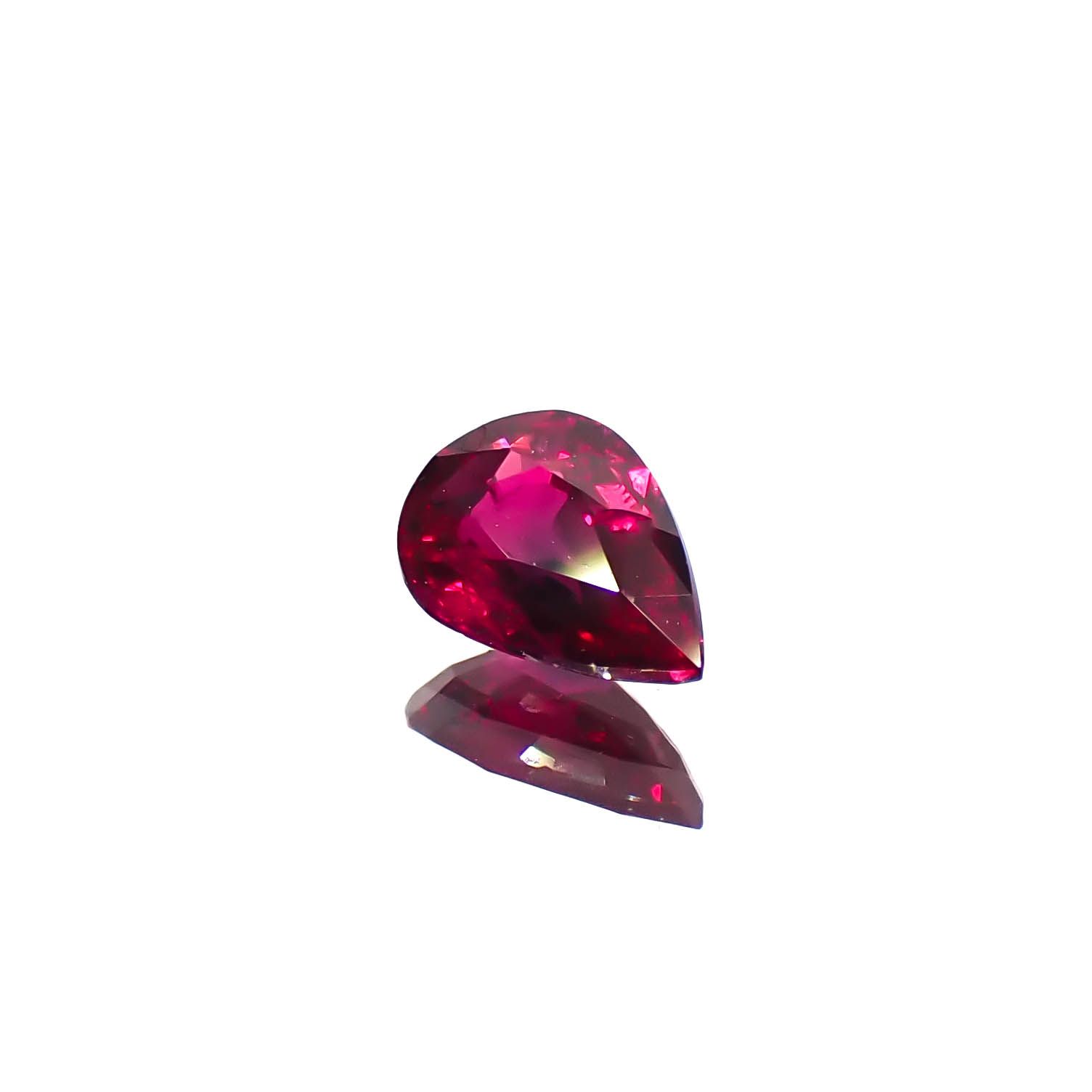 ルビー 非加熱 ビルマ産 0.42ct[240628056]6.1x3.9mm前後