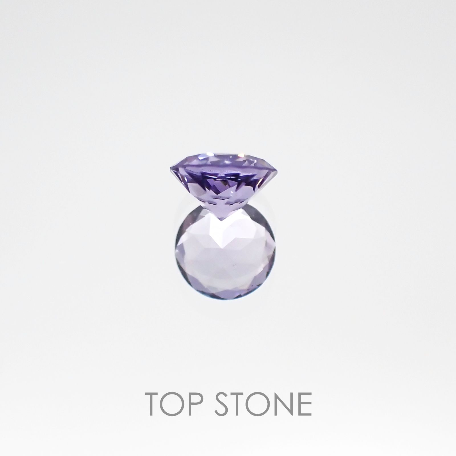 パープルスキャポライト(マリアライト) スリランカ産 ルース 0.2ct[20106666]3.9×3.9mm前後