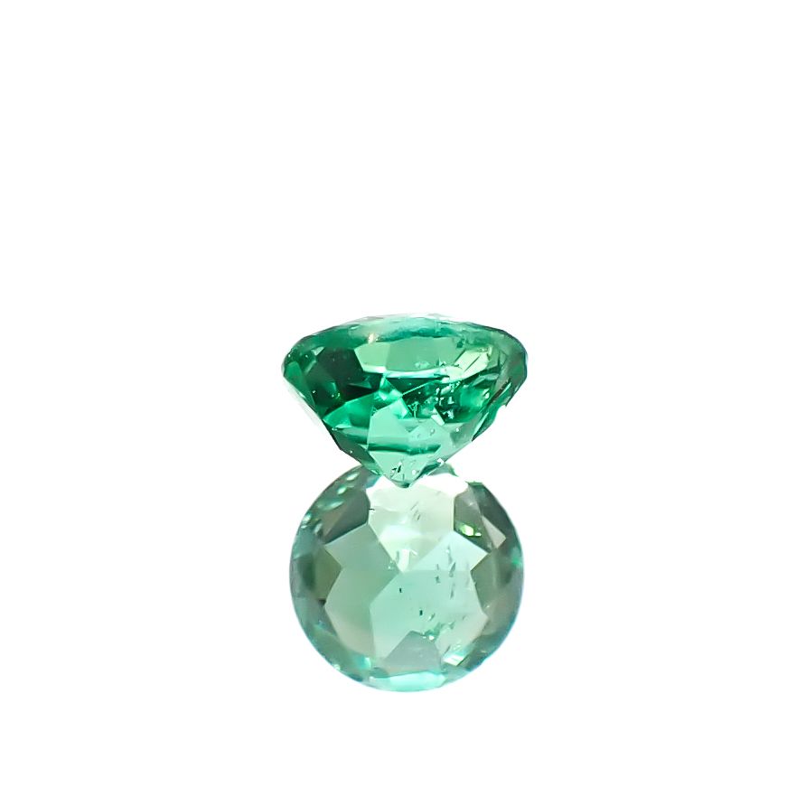 パライバトルマリン ブラジル・キントス鉱山産 0.18ct [241229542]3.5x3.5mm前後