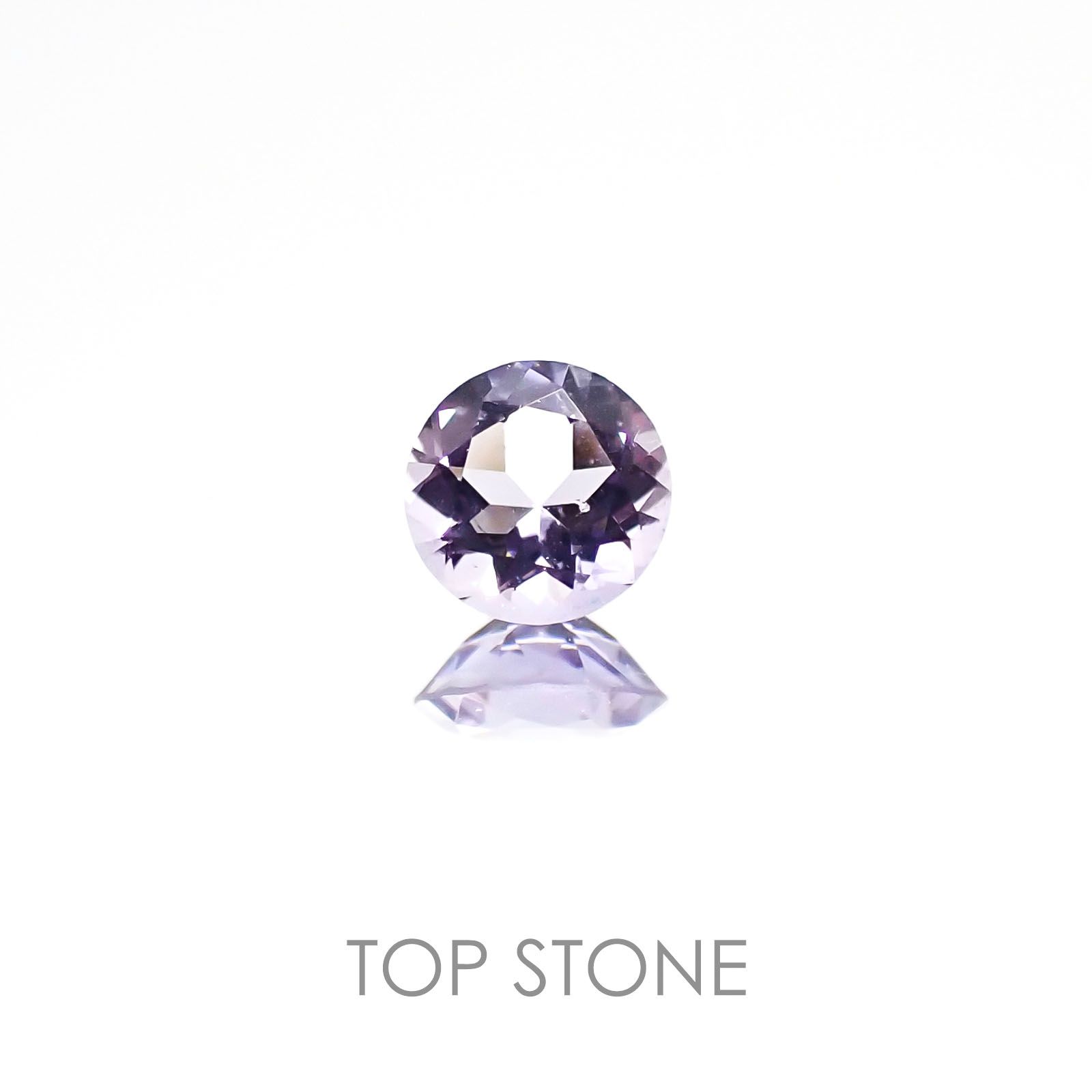 パープルスキャポライト(マリアライト) スリランカ産 ルース 0.2ct[20106666]3.9×3.9mm前後