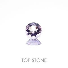 パープルスキャポライト(マリアライト) スリランカ産 ルース 0.2ct[20106666]3.9×3.9mm前後