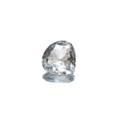 アベンチュリンアクアマリン(宝石名アクアマリン) ナイジェリア産 1.76ct 識別済[250712985]8.9×9mm前後