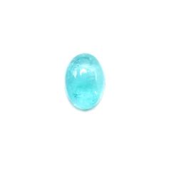 パライバトルマリン(宝石名トルマリン/別名パライバ・トルマリン) ブラジル・キントス鉱山産 0.427ct ソ付(宝貴協)[21016988]5.7×4.0mm前後