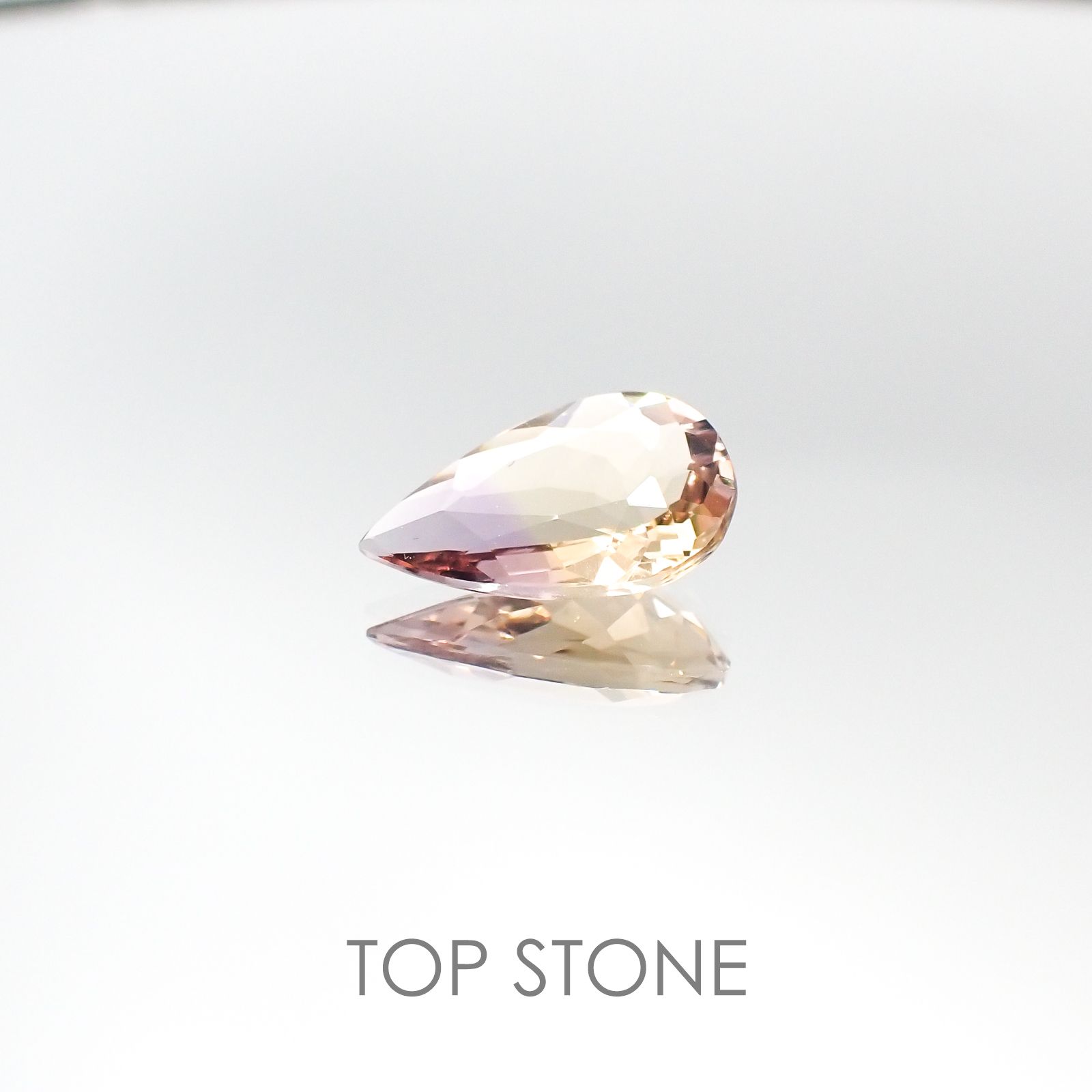 アメトリン ブラジル産 ルース 2.18ct[20095345]12.5×7.9mm前後