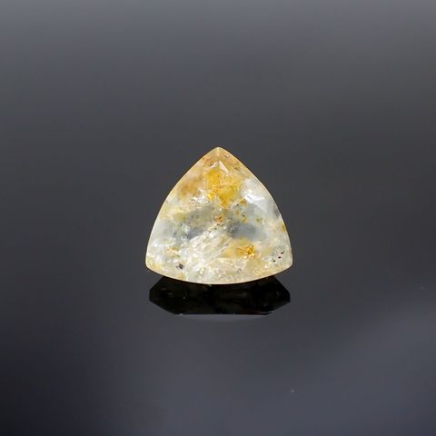 オーロラアクアマリン ブラジル産 4.78ct [220114399]11.8x12.2mm前後