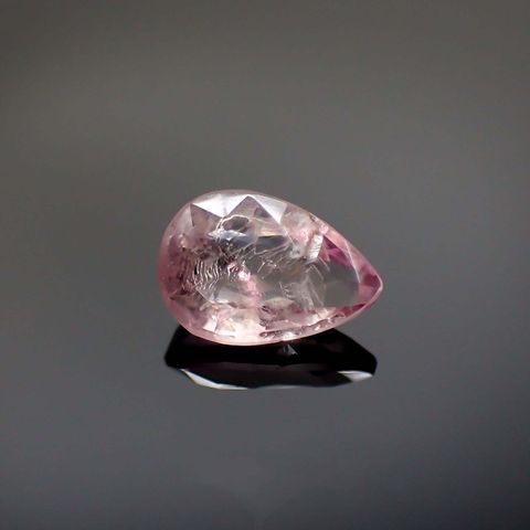 ピンクポードレッタイト(宝石名ピンク・ポードレッタイト)ビルマ産 0.690ct ソ付(彩珠)[230722813]7.3x5.1mm前後