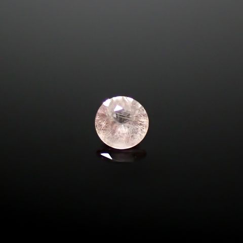 ピンクユークレース(宝石名ピンク・ユークレース)ブラジル産 0.058ct ソ付(彩珠)[240728569]2.4x2.4mm前後