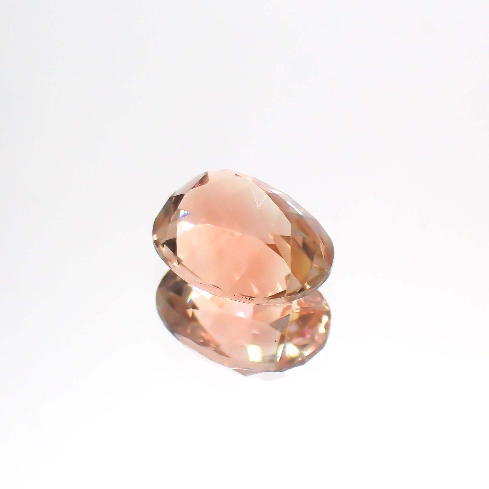 オレゴンサンストーン(宝石名ラブラドライト)アメリカ・オレゴン州産 1.88ct 識別済[230722702]8.9x7mm前後