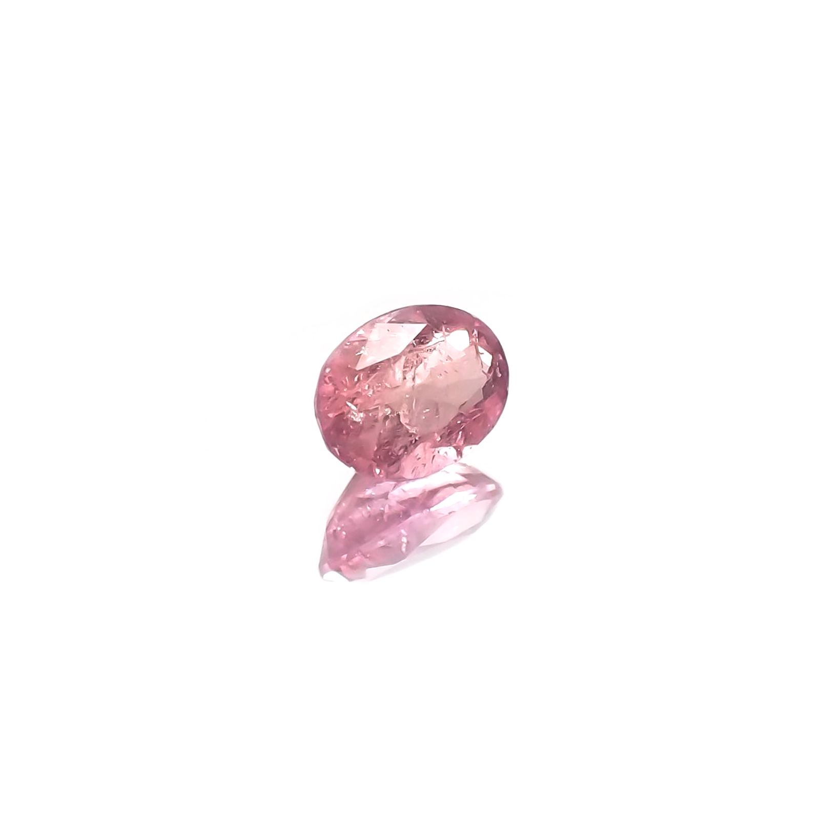 ペツォッタイト(ラズベリル)(宝石名ペツォッタイト) マダガスカル産 0.176ct ソ付(彩珠)[210711803]4×3mm前後