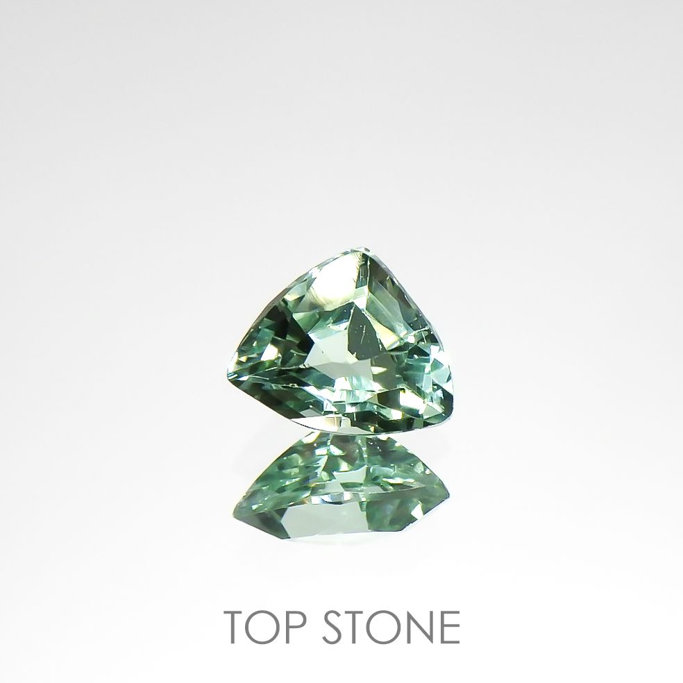 天然石ブルーグリーントルマリン ブルーグリーントルマリン ブラジル産 0.78ct[230923531]6.5x4
