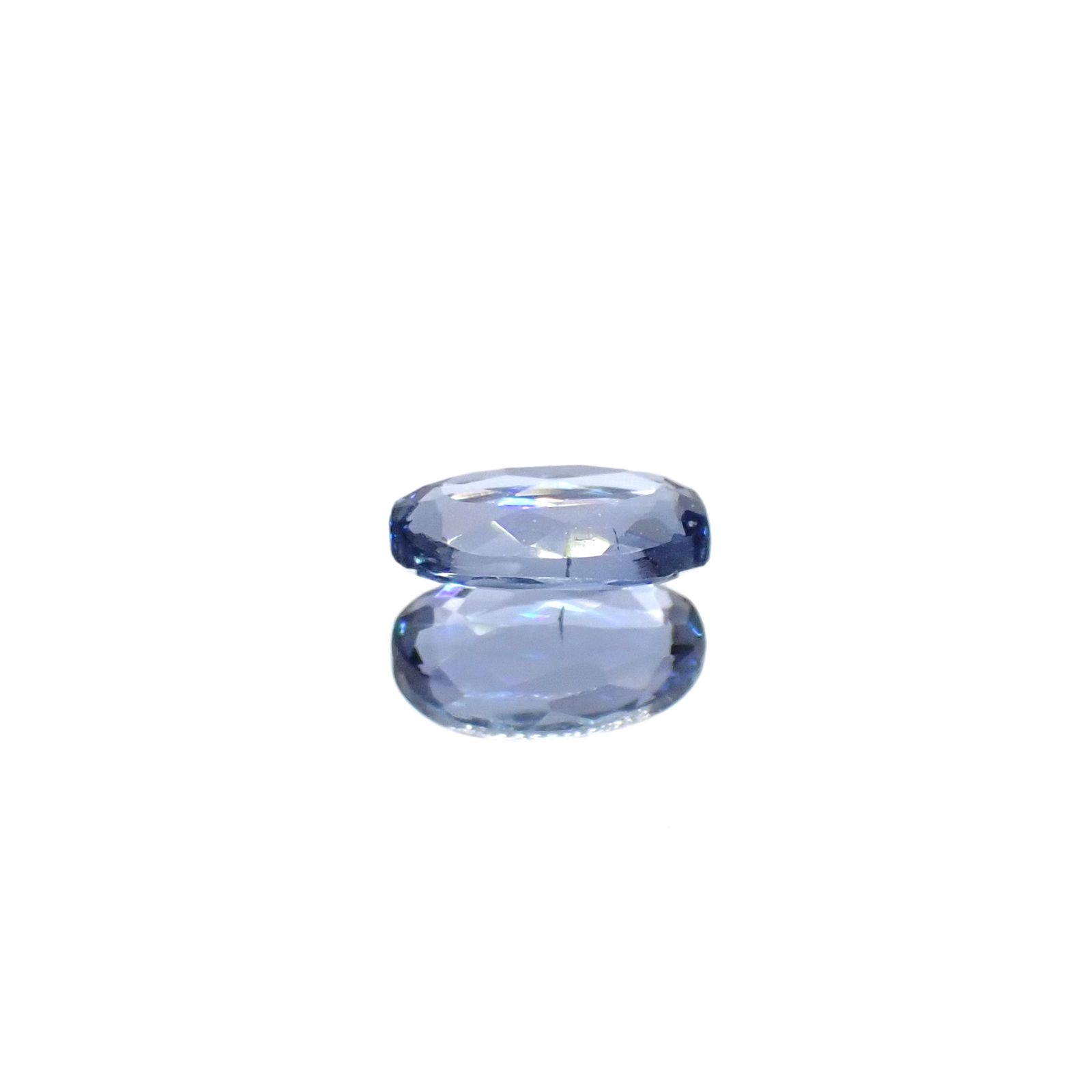 タトゥーアクアマリン ブラジル・ミナスジェライス州タトゥー鉱山産 0.44ct[240427178]6.4x4.1mm前後