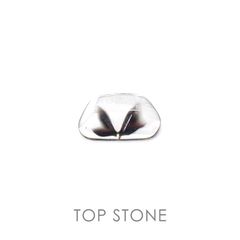 スライスカットダイヤモンド 南アフリカ産 原石・結晶 0.23ct[20106577]8.4×4.9mm前後