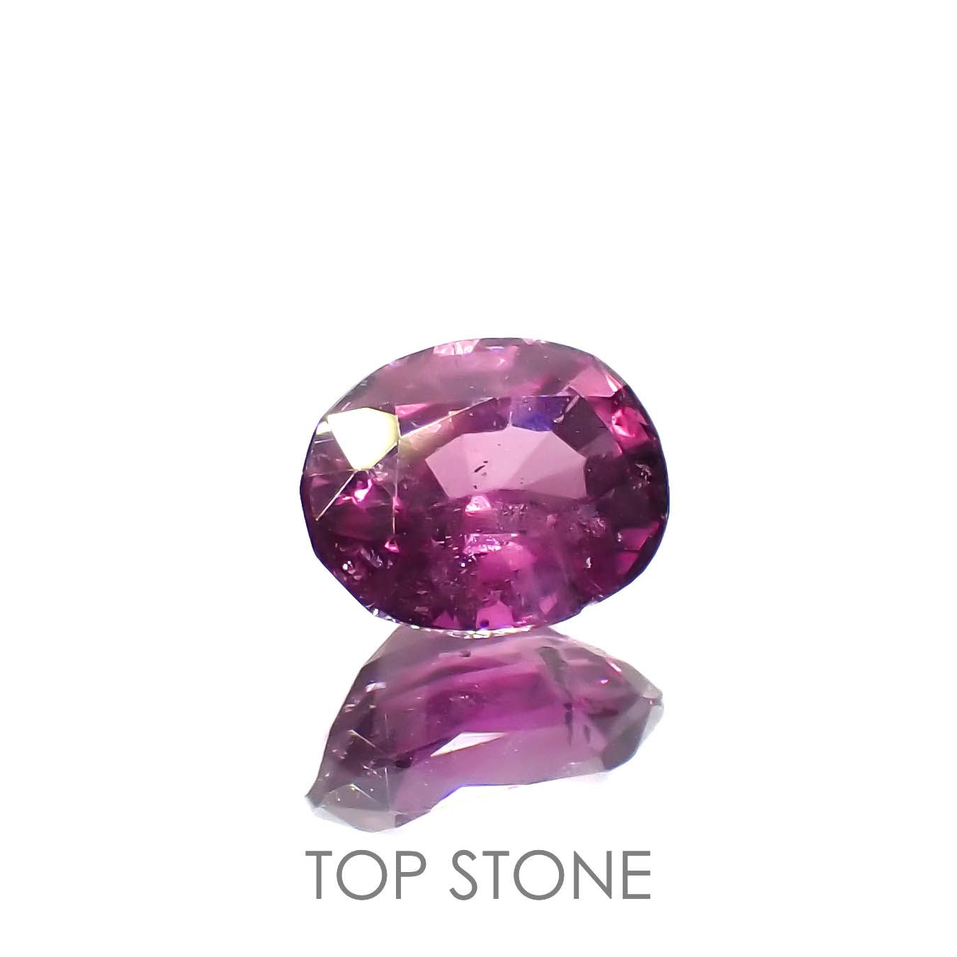 パープルサファイア パキスタン・カシミール産 0.64ct[230119863]5.5x4.3mm前後