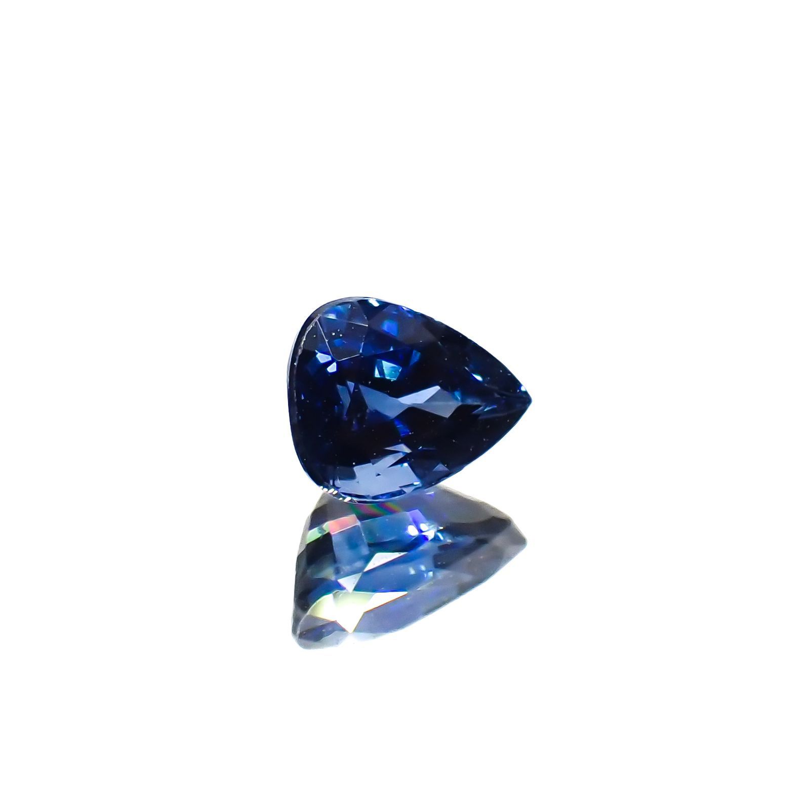 サファイア(宝石名サファイア)スリランカ/マダガスカル産 0.55ct 識別済[230120246]5.3x4.1mm前後
