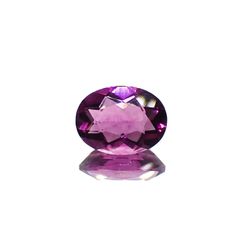 ピンクパープルフローライト 中国産 1.44ct[221018444]8.2x6.2mm前後