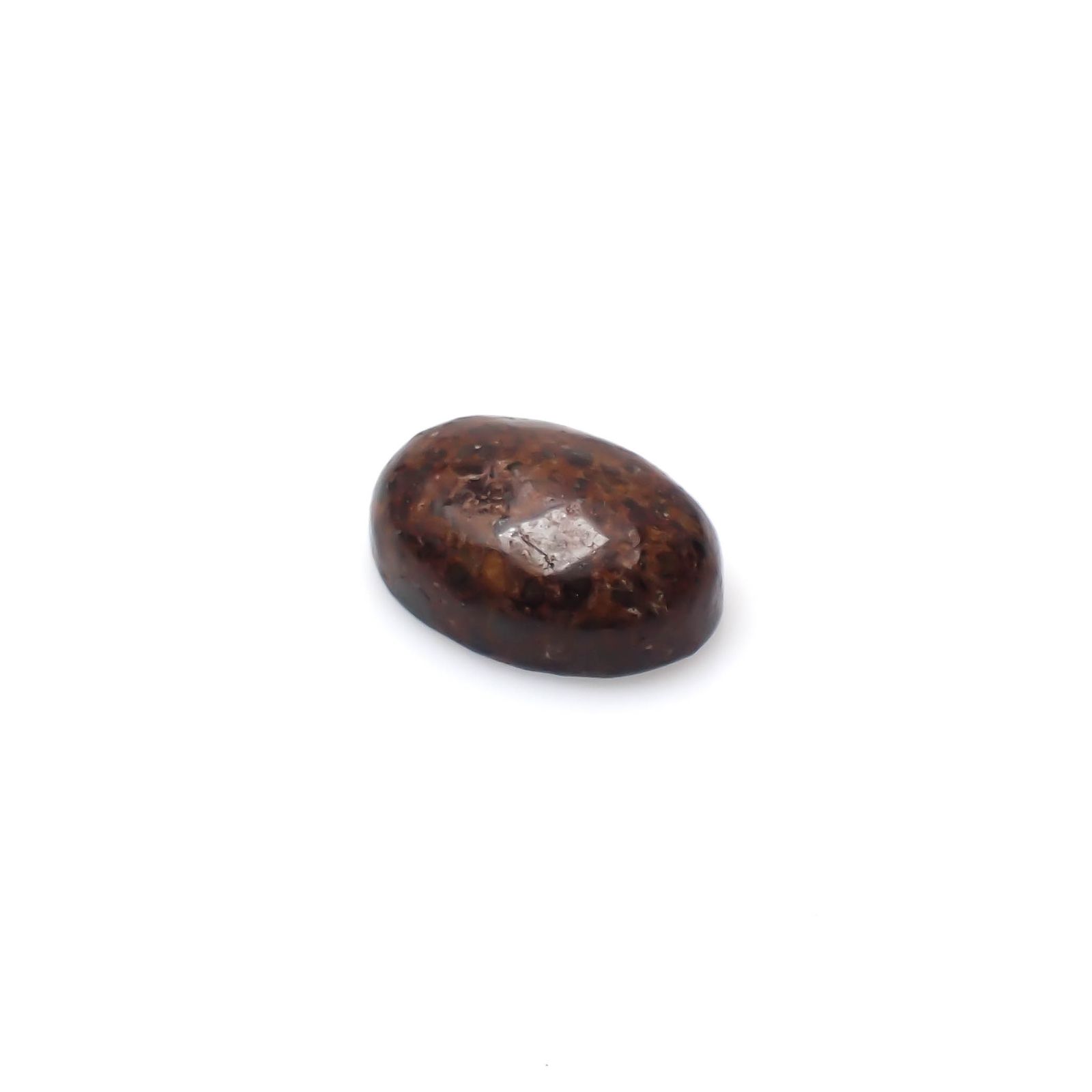 コンドライト隕石 発見地：アフリカ・サハラ砂漠 17.96ct [241029327]18.2x13.1mm前後