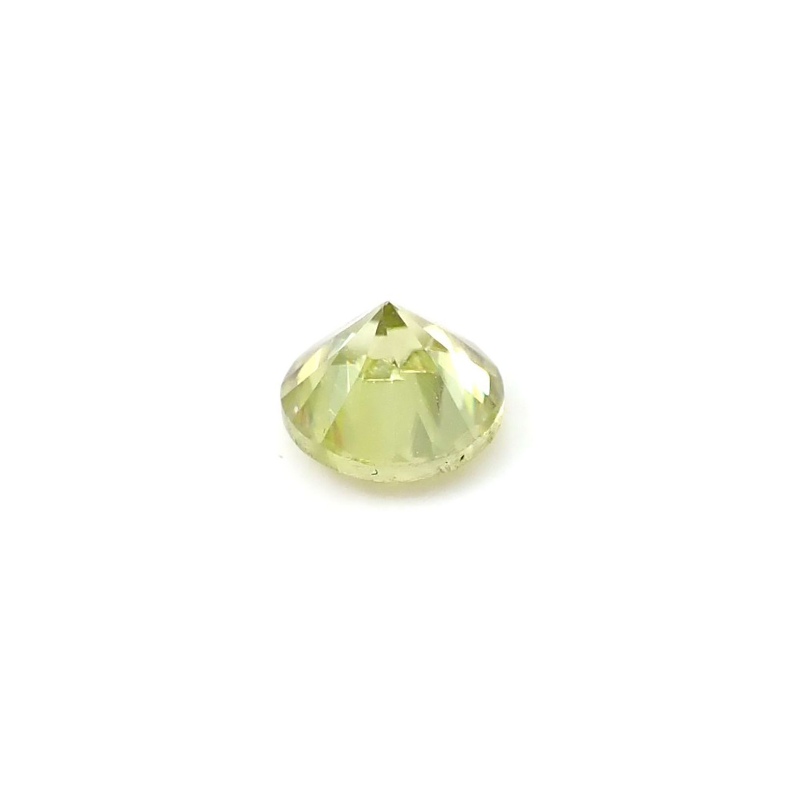スフェーン(宝石名スフェーン)マダガスカル産 識別済 0.32ct / 4x4mm前後 [251231369]
