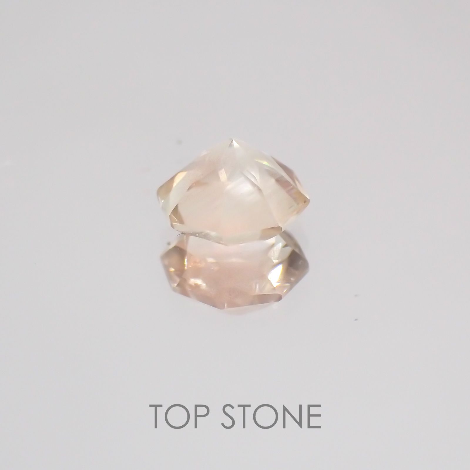 ◇オクタゴンカット◇オレゴンサンストーンSA  アメリカ産 ルース 0.45ct[210210039]5×5mm前後