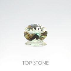 バイカラーオレゴンサンストーン アメリカ産 ルース 1.3ct[20106333]8.9×6.8mm前後