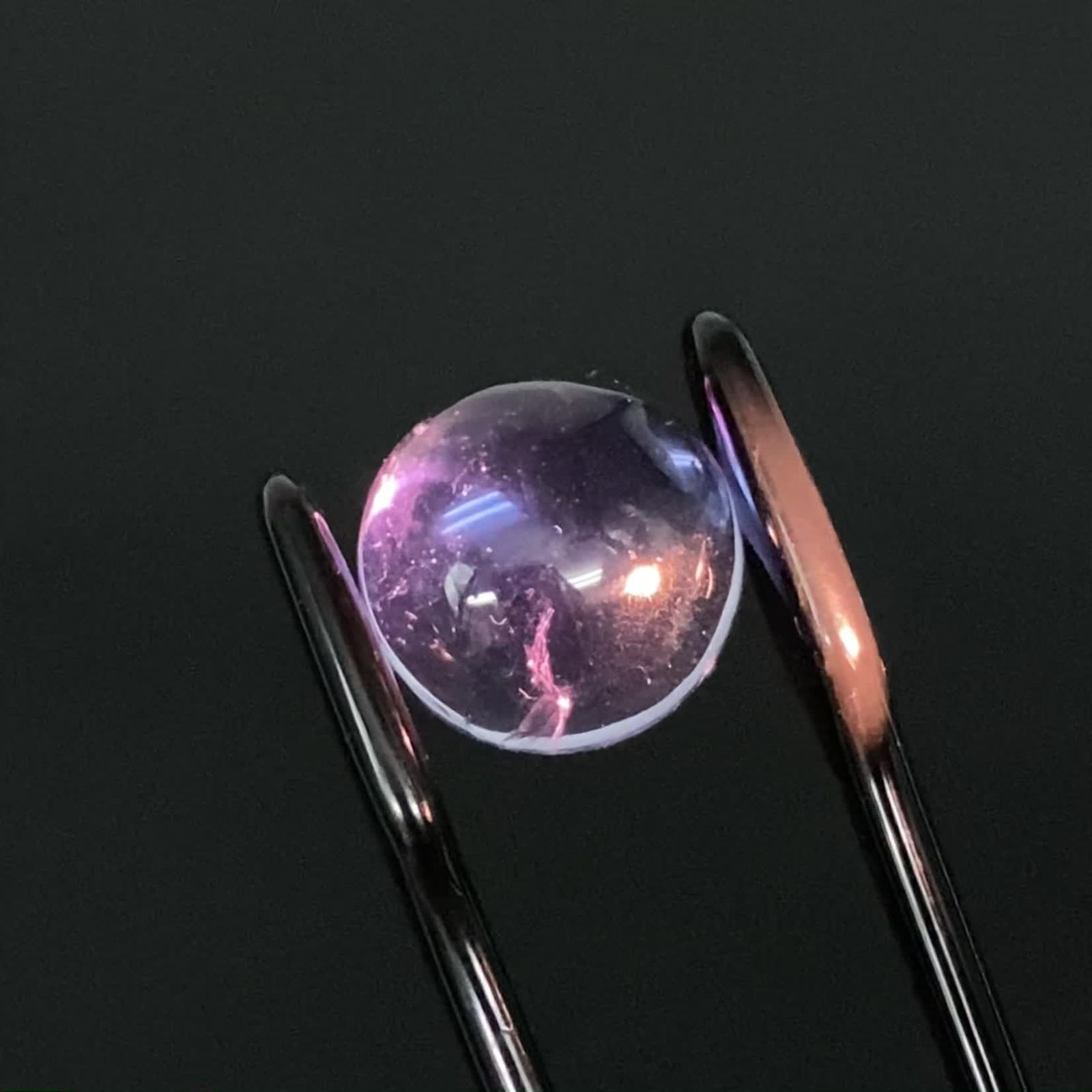 カラーチェンジフローライト ブラジル産 8.47ct / 12.2x12.2mm前後