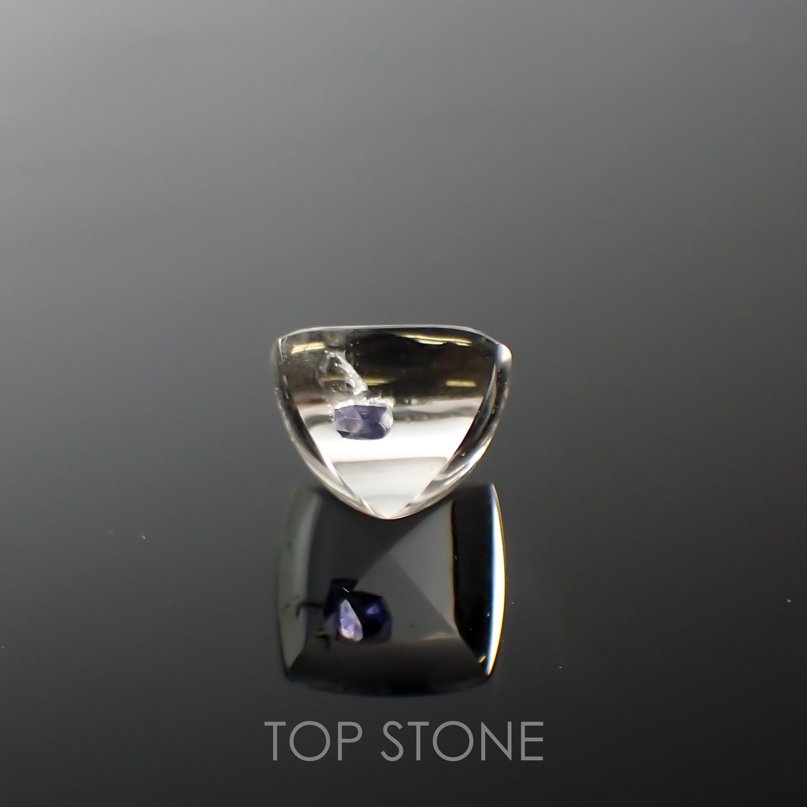 フローライトインクォーツ マダガスカル産 9.08ct[220114338]12.3x12.2mm前後
