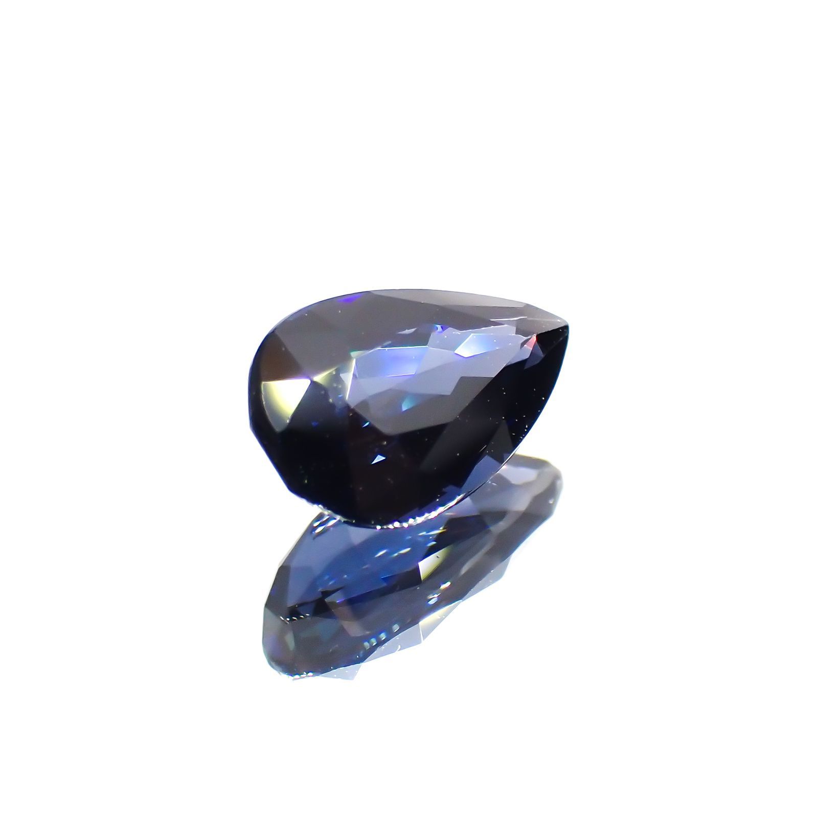 コバルトブルースピネル(宝石名ブルー・スピネル)スリランカ産 1.217ct ソ付(日独)[220113826]8.55x5.41mm前後