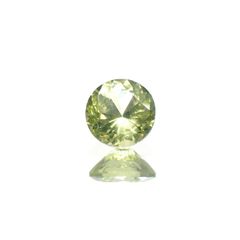 クリソベリル(宝石名クリソベリル)マダガスカル産 識別済 0.34ct / 4.2x4.2mm前後 [220114489]