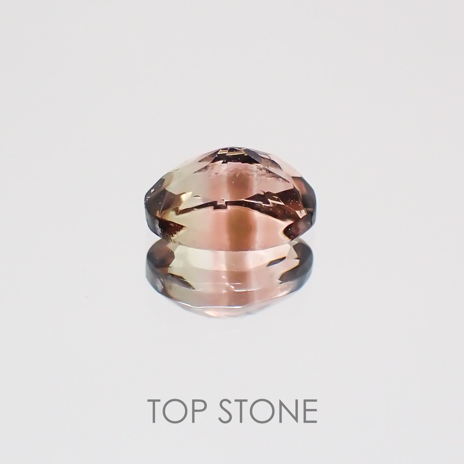 バイカラートルマリン ブラジル産 ルース 0.56ct[21019008]5.9×4mm前後