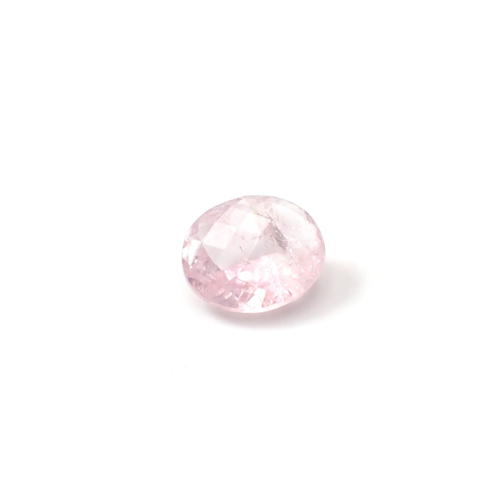 ◇チェッカーカット◇モルガナイト ブラジル産 5.26ct [250730871]13.3x11.3mm前後