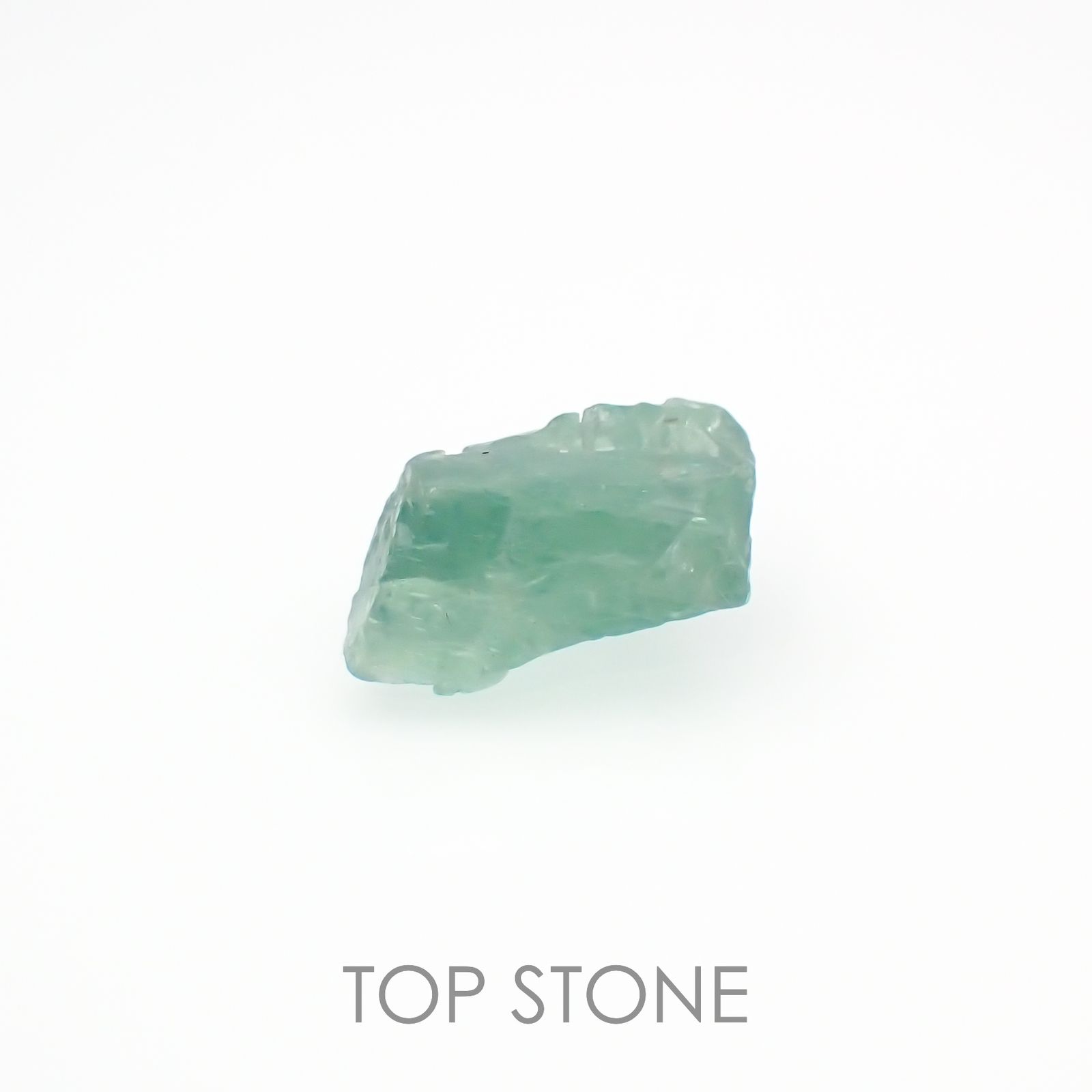 ブルーグリーンコーネルピン 原石 タンザニア産 3.08ct[221219196]10.3x7.5mm前後