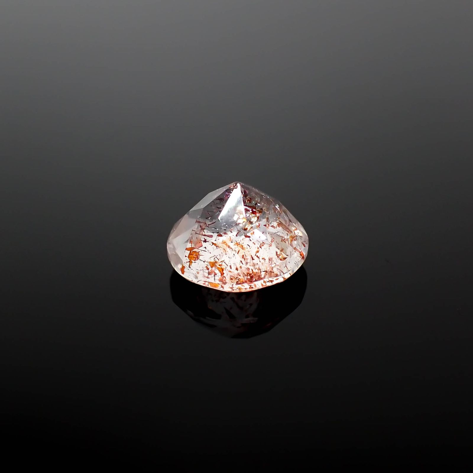 ファイヤークォーツ ナイジェリア産 1.81ct[240326710]7.9x7.9mm前後