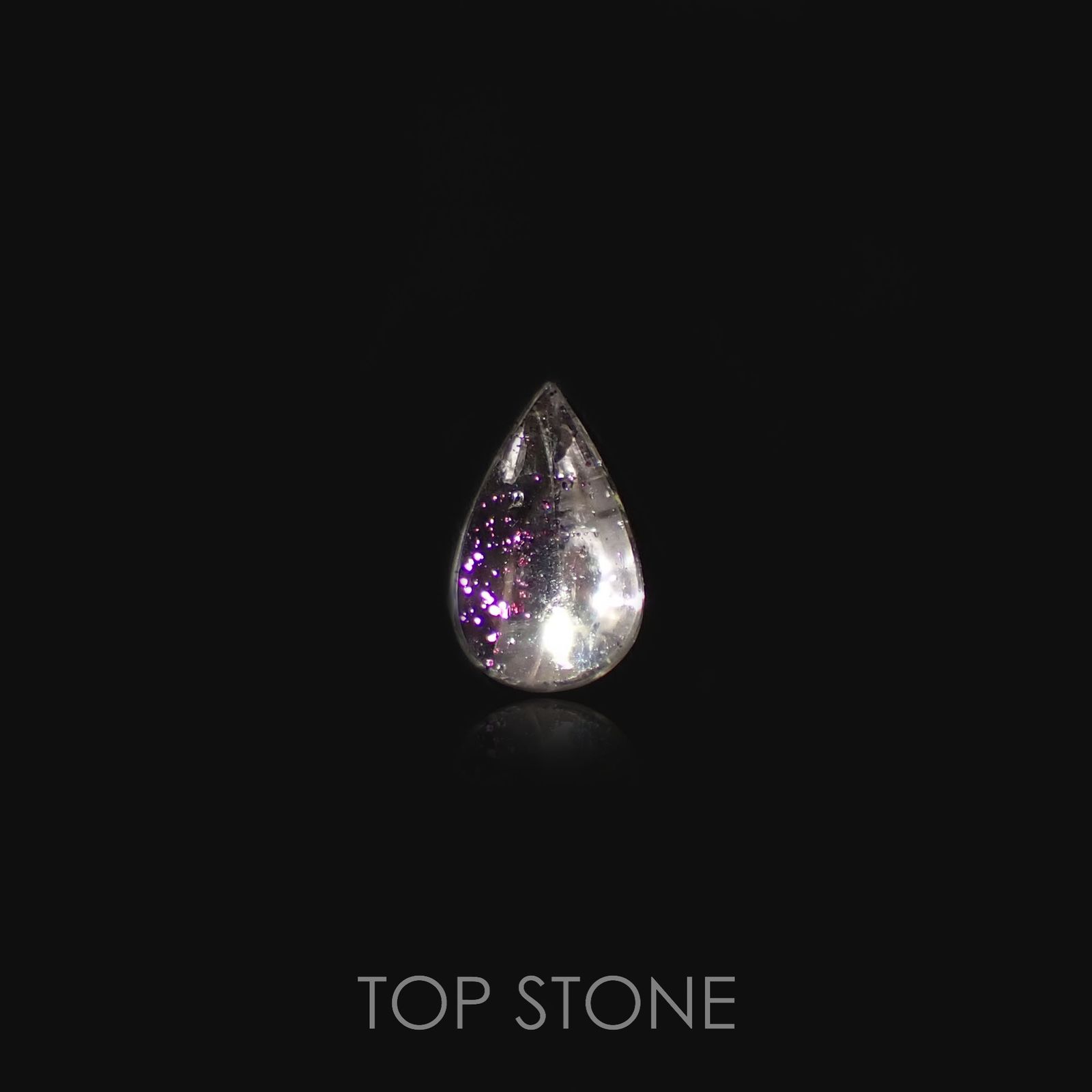 ティンカーベルクォーツ ブラジル産 0.98ct [220616641]9.7x6.1mm前後
