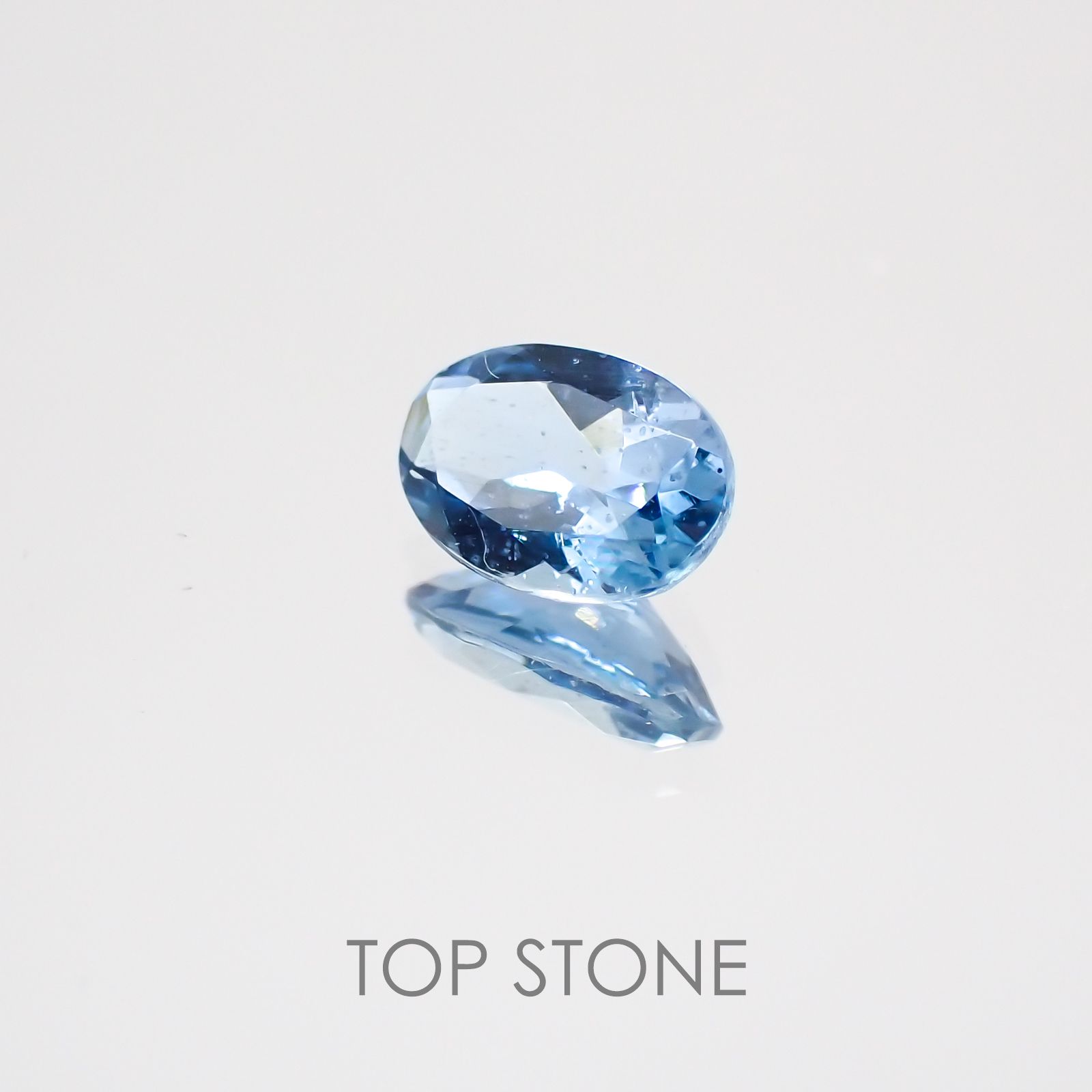 サンタマリア アクアマリン ブラジル産 ルース 0.36ct[21019123]6×4mm前後