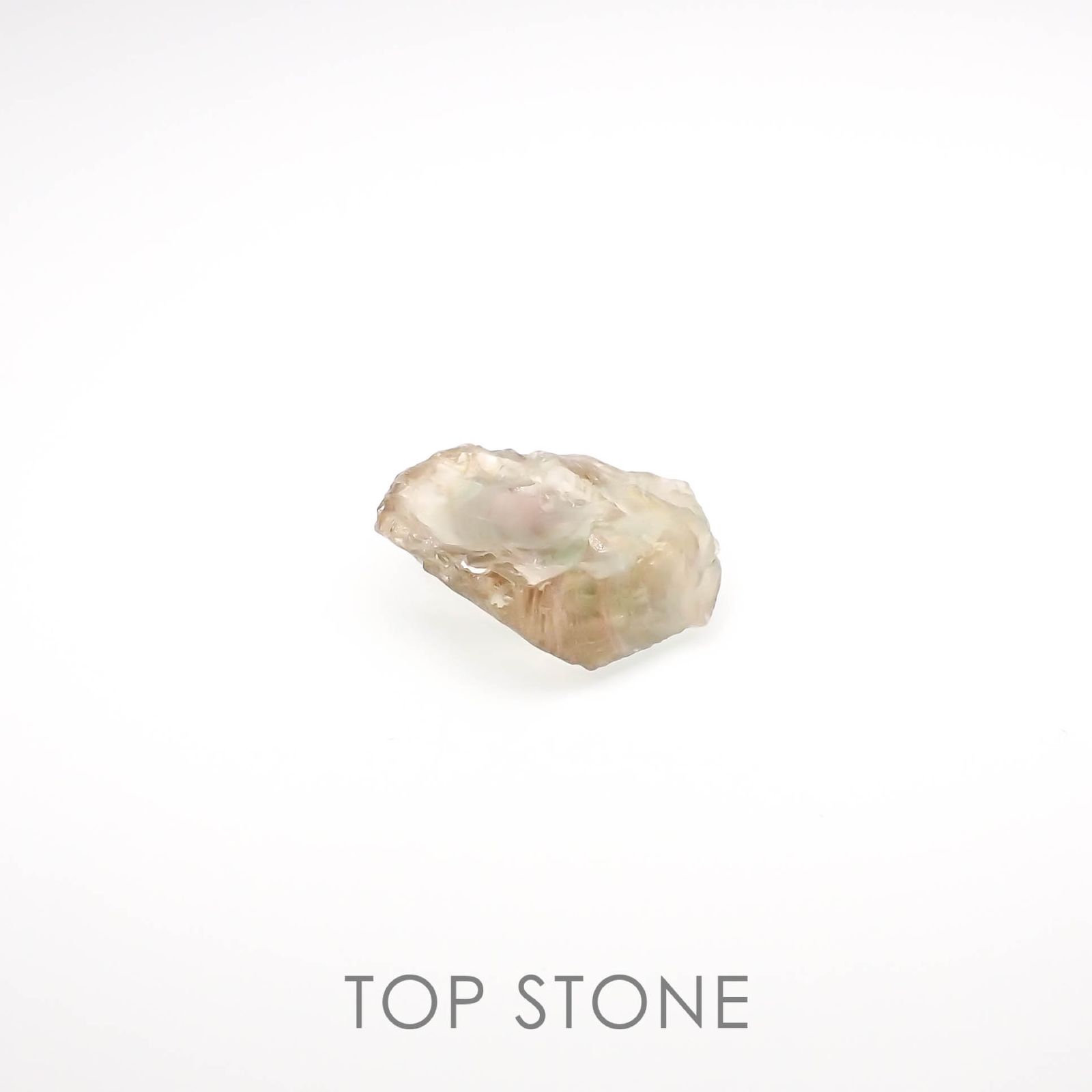 オレゴンサンストーン原石 アメリカ・オレゴン州産 4.14ct[230220419]14.1x10.4mm前後