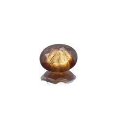 ゴールドシーンサファイア非加熱 ケニア産 1.12ct[230321322]6.7x5.2mm前後