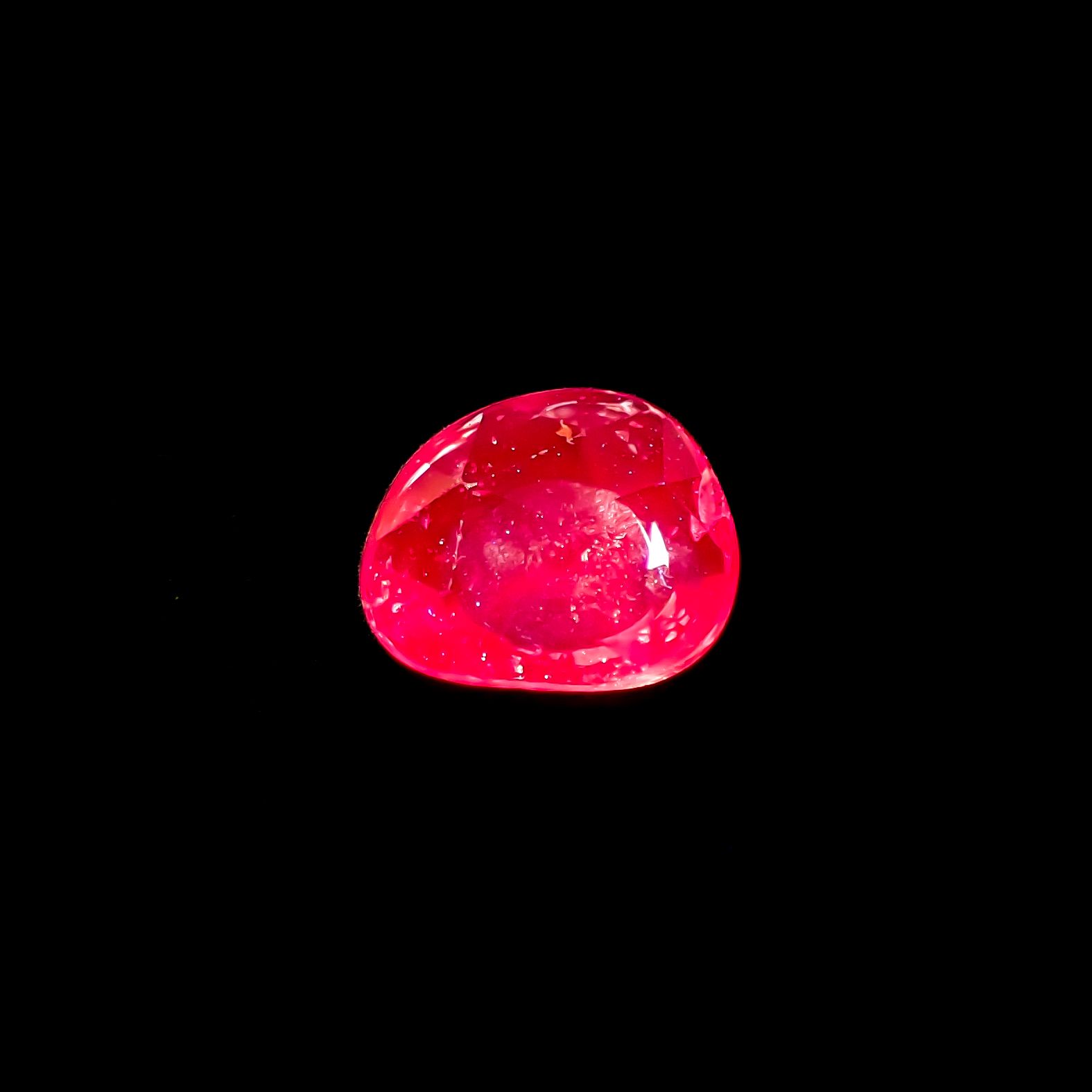 ◇ローズカット◇パープルピンクサファイア マダガスカル産 1.00ct[230722667]6.9x5.8mm前後