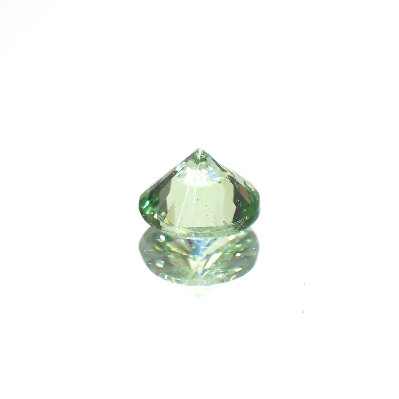 ミントガーネット(宝石名ガーネット)タンザニア産 0.25ct 識別済[230923496]4x4mm前後