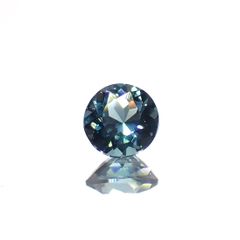 ラグーントルマリン(宝石名トルマリン)アフガニスタン産 0.22ct 識別済[230321083]3.8x3.7mm前後