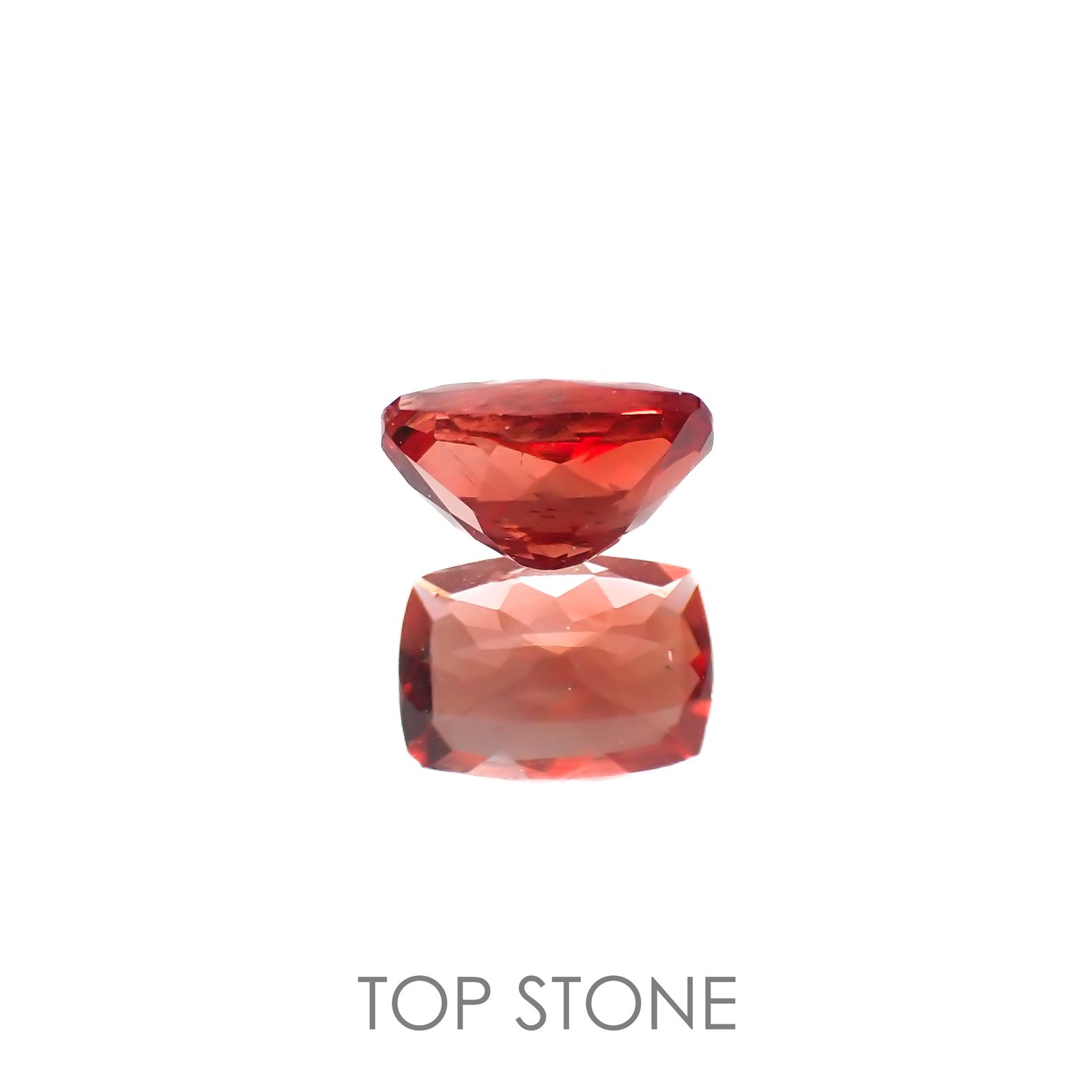 レッドラブラドライト(宝石名ラブラドライト)エチオピア産 0.84ct 識別済[221018261]7x5mm前後