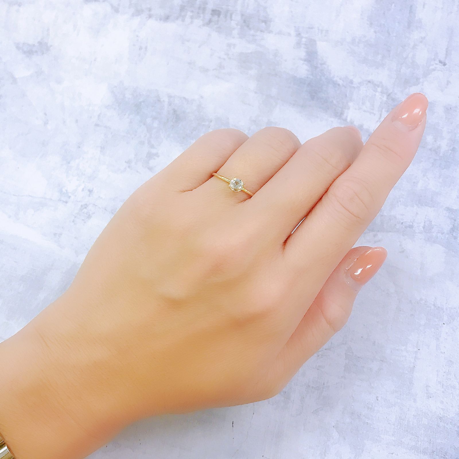 ゴッシェナイト ブラジル・ミナスジェライス州産 0.33ct[220917740]4.5x4.5mm前後
