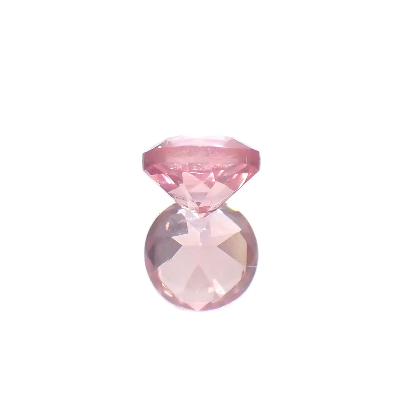 シルキーピンクスピネル タンザニア産 0.48ct [230421576]4.4x4.4mm前後