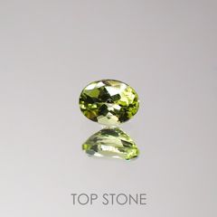 パロットクリソベリル(宝石名クリソベリル)インド産 0.21ct 識別済[220616422]4x2.9mm前後