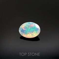 エチオピアオパール(宝石名オパール)エチオピア産 1.21ct 識別済[220917703]10.2x7.6mm前後