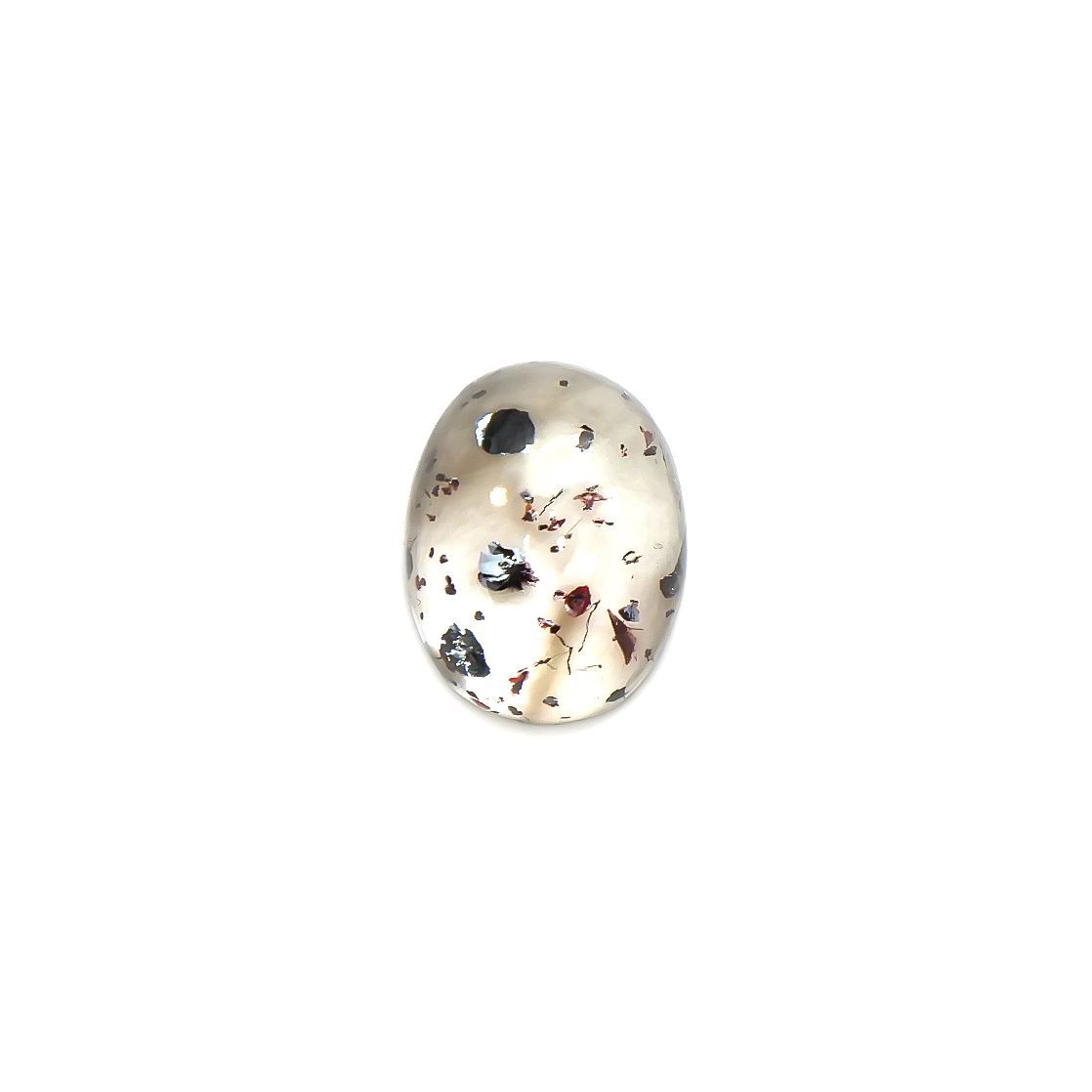 ヘマタイトインクォーツ 中国産 10.32ct[220115246]15.1x11.6mm前後