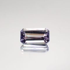 バイカラータンザナイト(宝石名バイカラー・ゾイサイト) タンザニア産 0.487ct ソ付(彩珠)[210711583]6.2×3.2mm前後