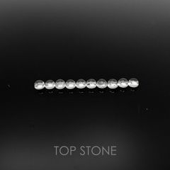 <ランダムセレクト10個セット> ペタライト(宝石名ペタライト) ラウンド型 ブラジル産 0.50ct前後(10pcs合計) 識別済[20073656-PAC] 2x2mm前後