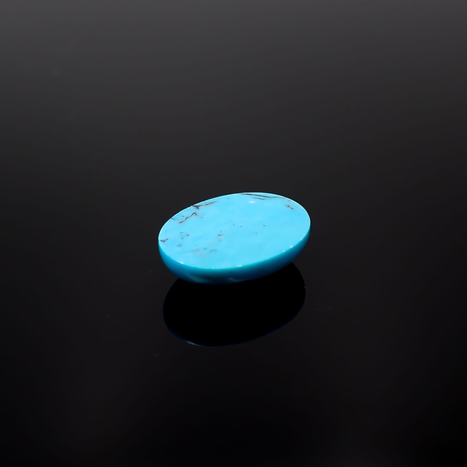 ターコイズ アメリカ・アリゾナ州キングマン産 8.24ct[240627868]17.8x13mm前後