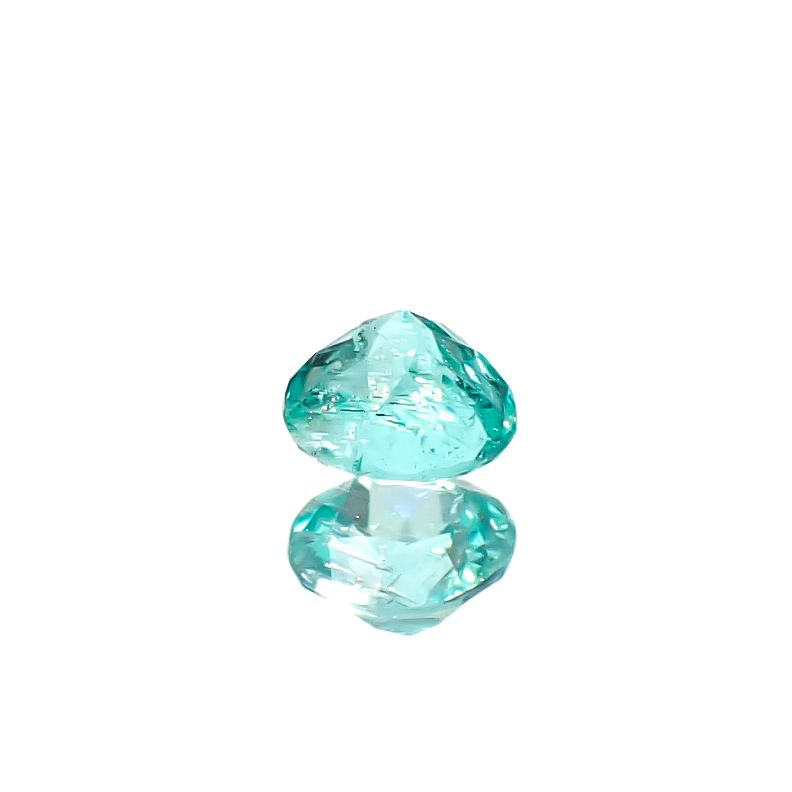 パライバトルマリン ブラジル・キントス鉱山産 0.12ct [241229543]3x3mm前後