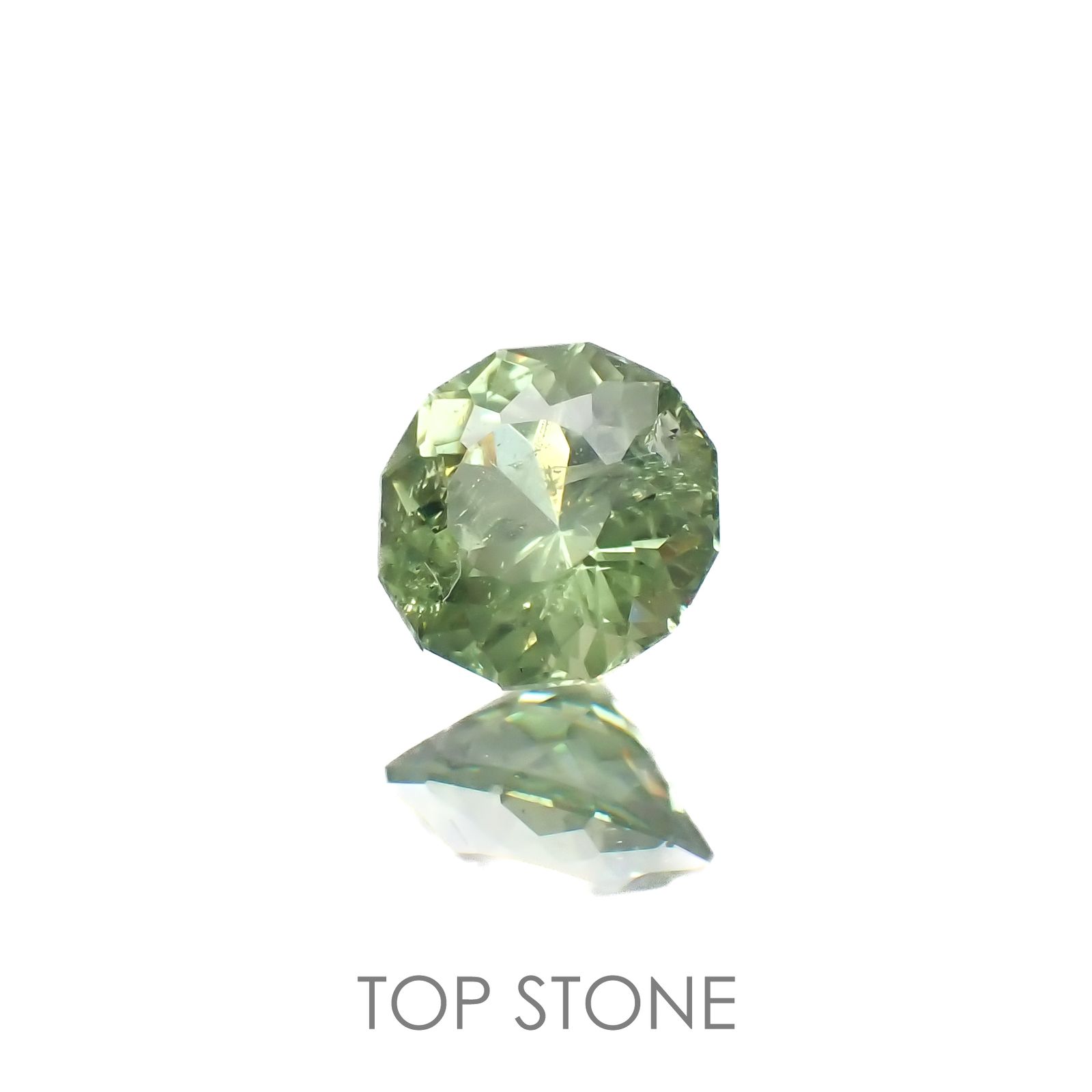 ◇カスタムカット◇デマントイドガーネット ナミビア産 0.58ct[220917670]5.1x5mm前後